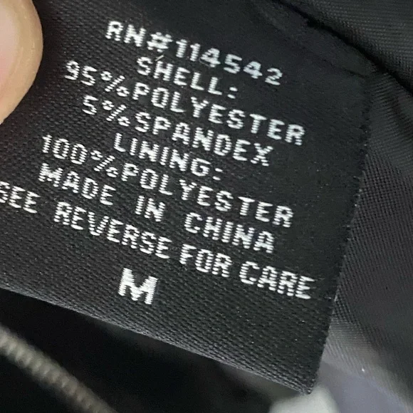 Jou Jou Black Vegan Suede Leather Moto Jacket • M - Picture 7 of 8